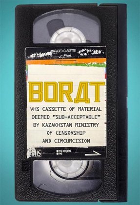 Borat: VHS Cassette of Material Deemed 'Sub-acceptable' by Kazakhstan Ministry of Censorship and Circumcision